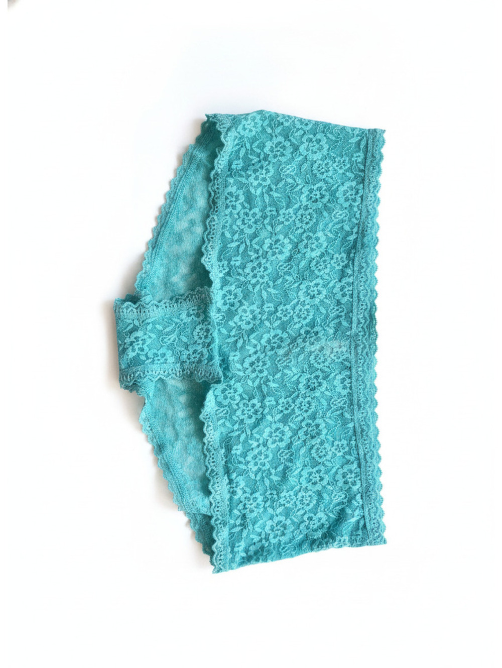 NWT Victoria's Secret Teal Lace Boyshort Panties Size S
